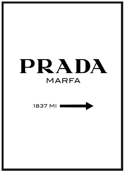 Prada Marfa Plakát .